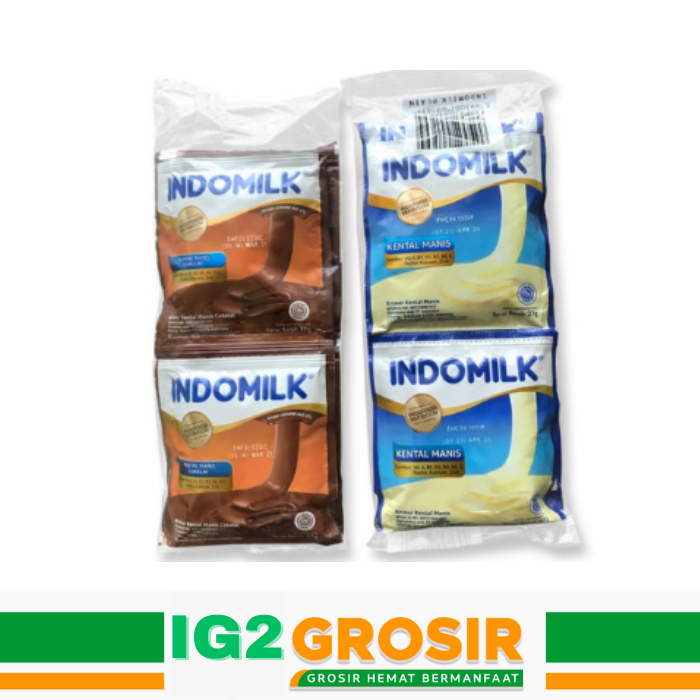 

Indomilk Kental Manis Sachet (1rcg/ 6 sachet)