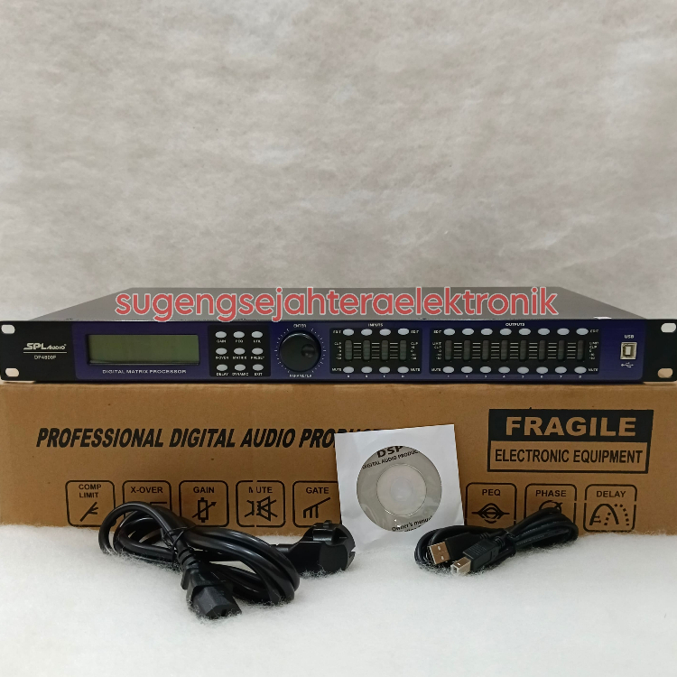 MANAGEMENT DLMS SPL AUDIO DP4800F PROCESSOR