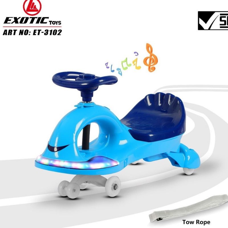 SWING CAR ET-3102 EXOTIC RIDE ON TOYS MAINAN MOBIL-MOBILAN ANAK
