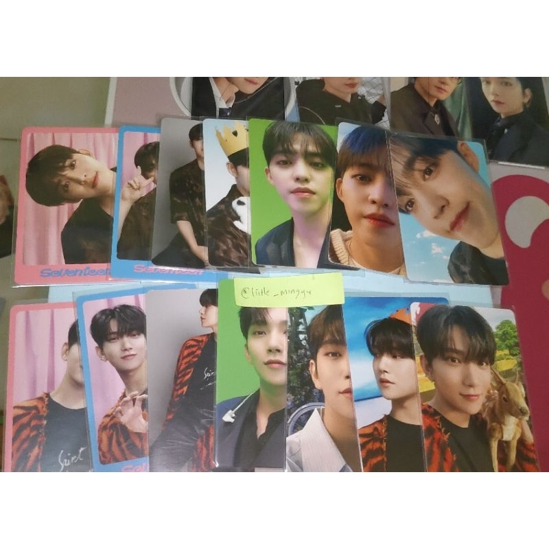 photocard dicon 102 seventeen scoups joshua