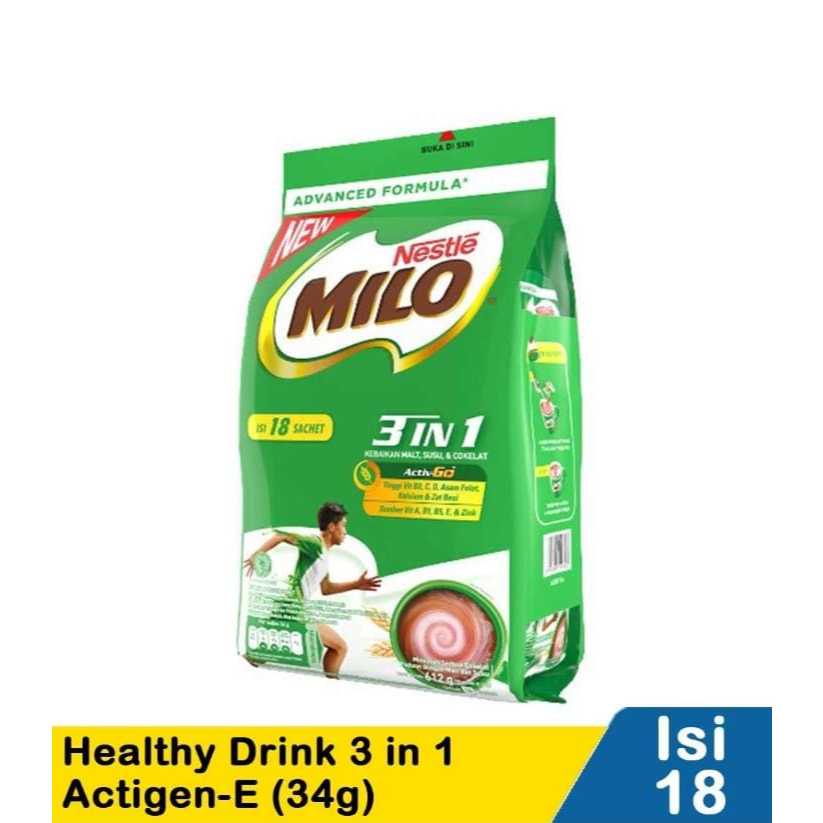 

MILO 3IN1 ACTIVE GO ISI 18X34G