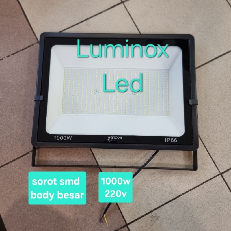 lampu tembak led 1000watt 1000w / sorot flood light led 1000 watt 1000 w 220volt