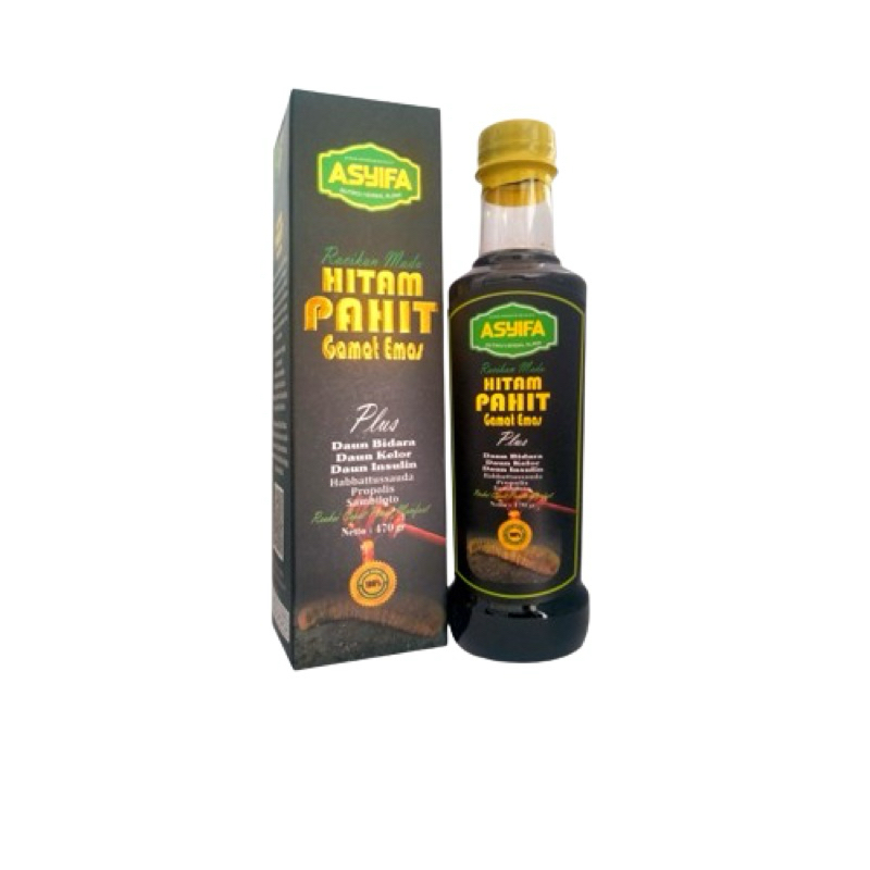 

Madu Hitam Pahit Plus Gamat Emas Asyifa 470 gram