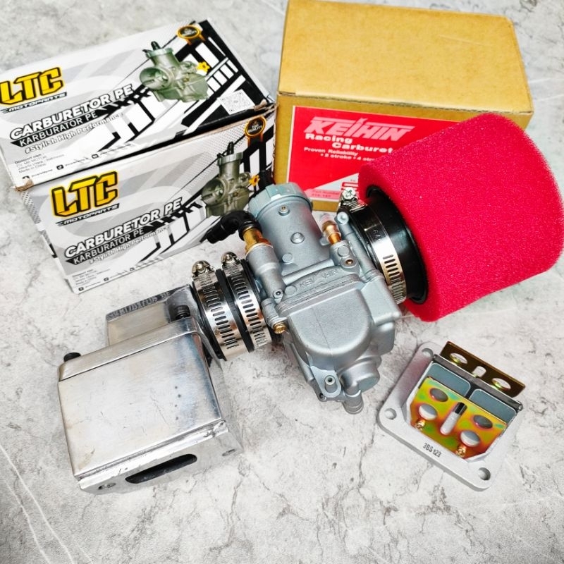 Intake Manipol Susun Vespa Komplit Karburator PWK PE