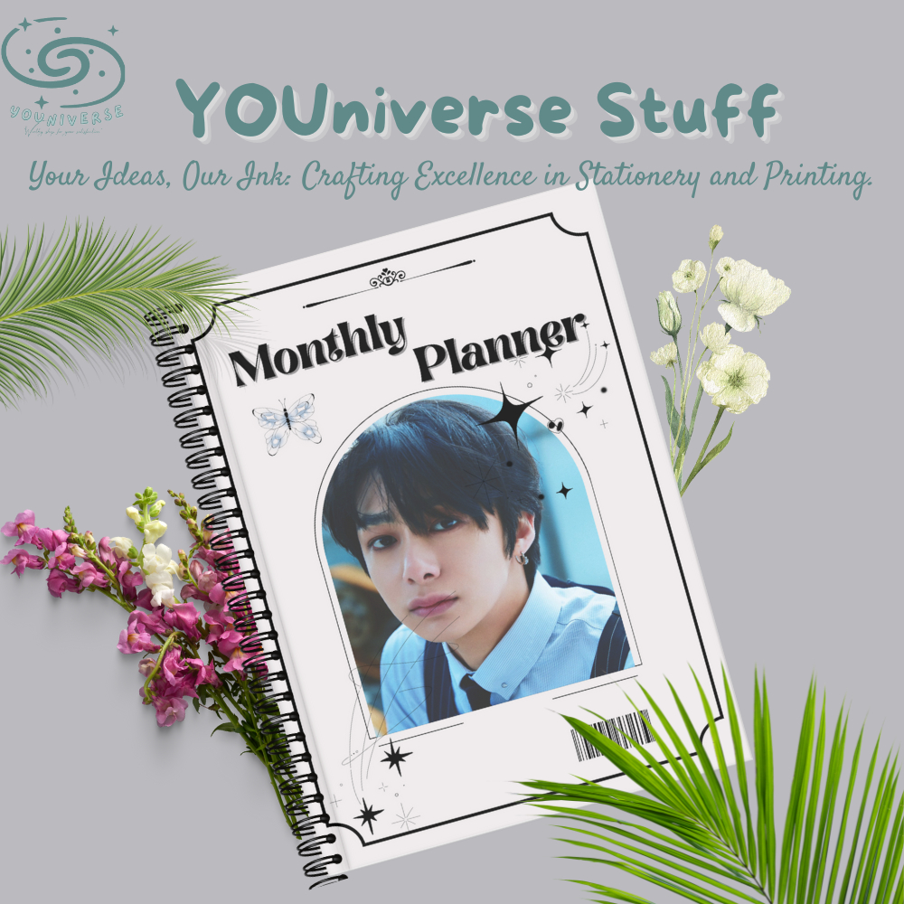 

MONSTA X "One of a Kind" Monthly Planner Murah/A5 KPOP Planner/Jurnal Book