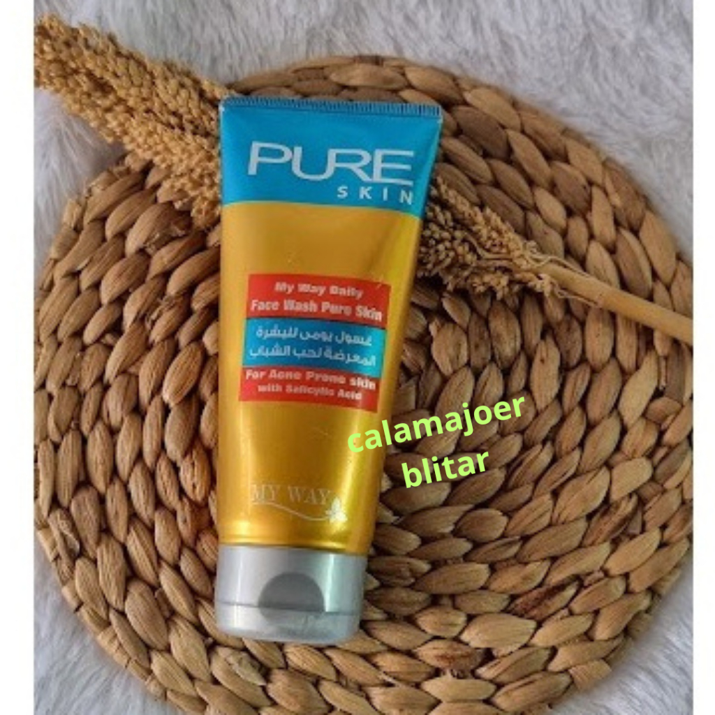 MY WAY PURE SKIN Pembersih Wajah Face Wash Kulit Berminyak, Jerawat 100ML