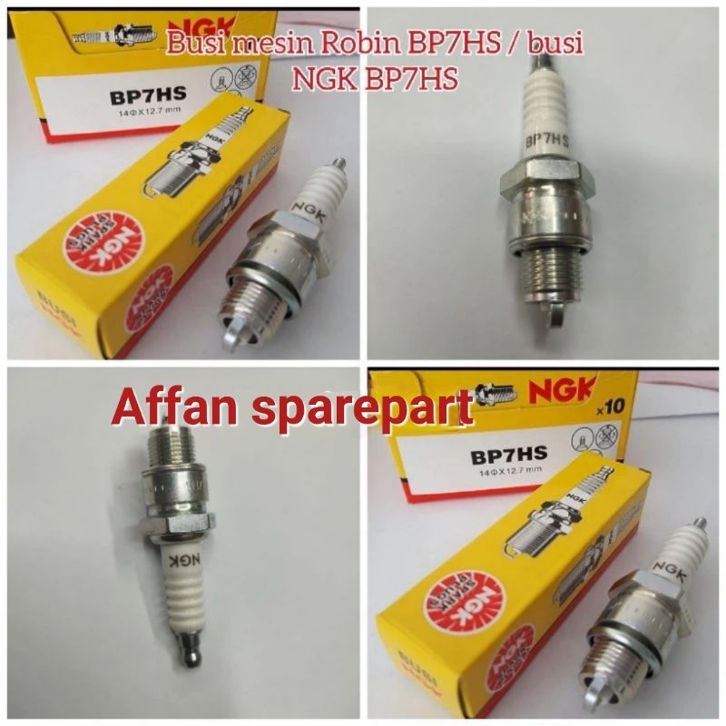 Busi mesin Robin BP7HS / busi NGK BP7HS