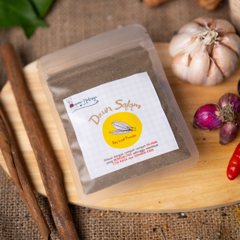 

Dapoer Natasya - Daun Salam Bubuk Bay Leaf Powder Bumbu Masak Murni ekonomis (30gram)