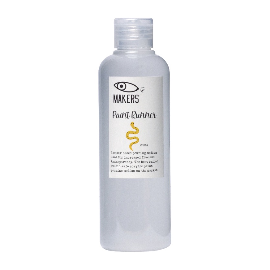 

KODE E63H MAKERS Professional Acrylic Pouring Paint Runner 25ml