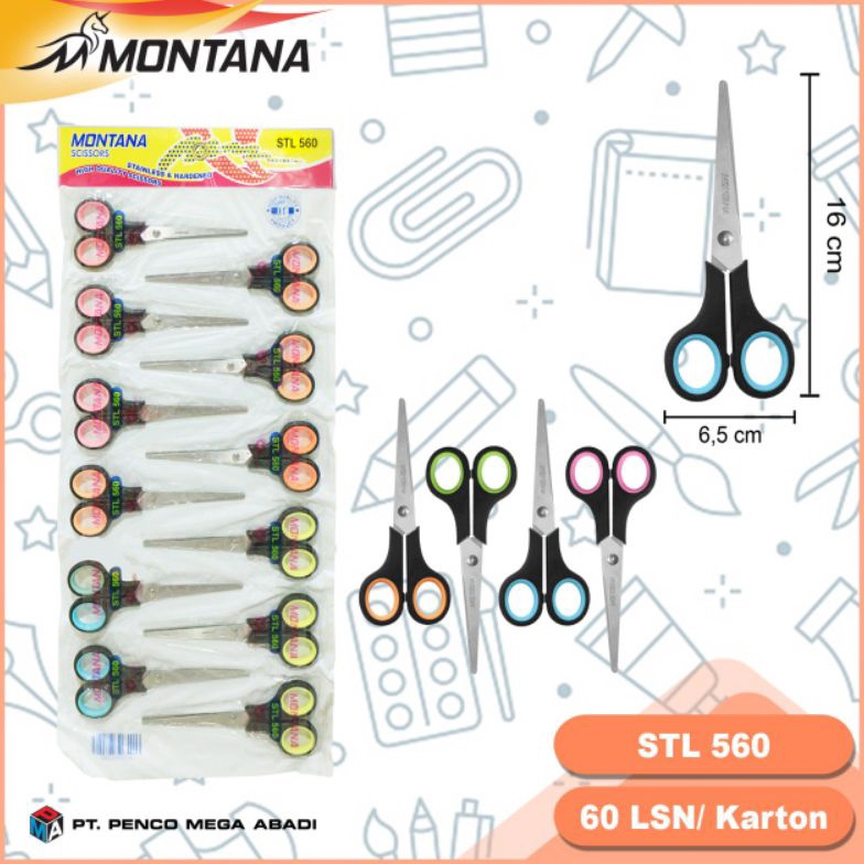 

KODE B53R gunting Montana STL 56