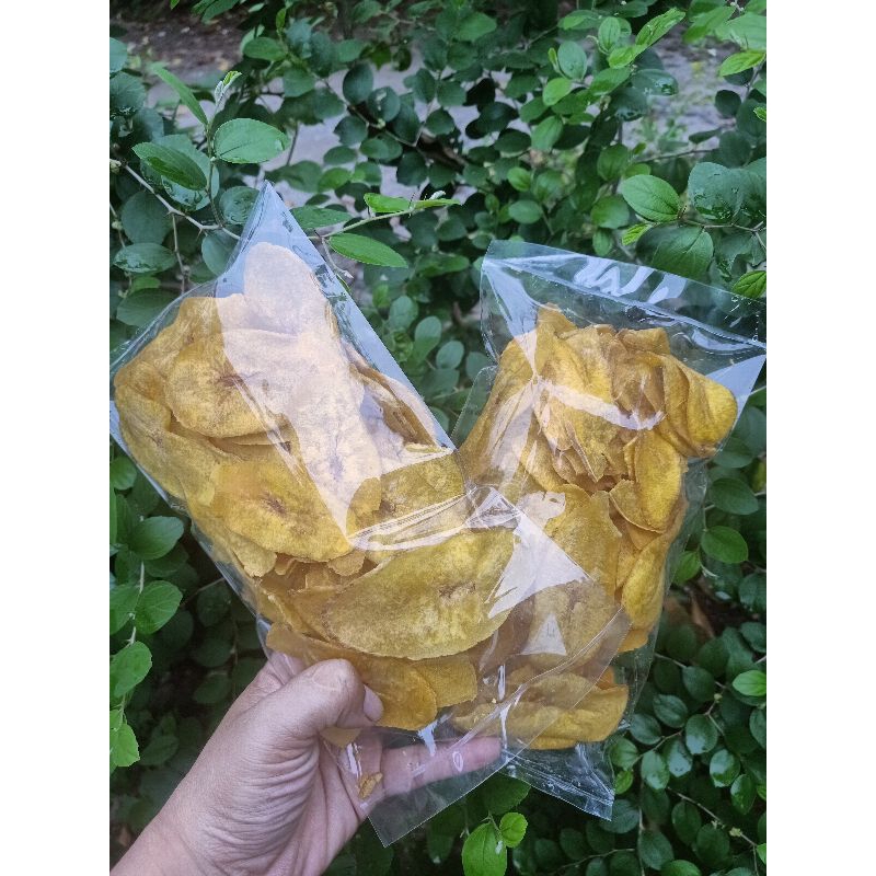 

keripik pisang tanduk gurih khas tembilahan inhil