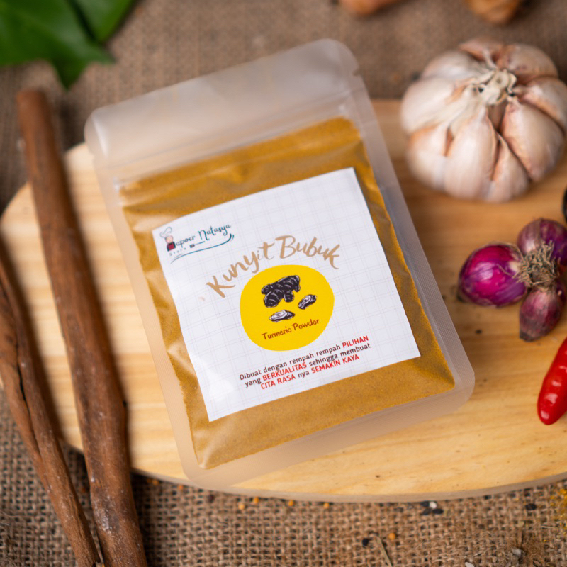 

Dapoer Natasya - Kunyit Kunir Bubuk Turmeric Powder Bumbu Masak Murni ekonomis (30gram)
