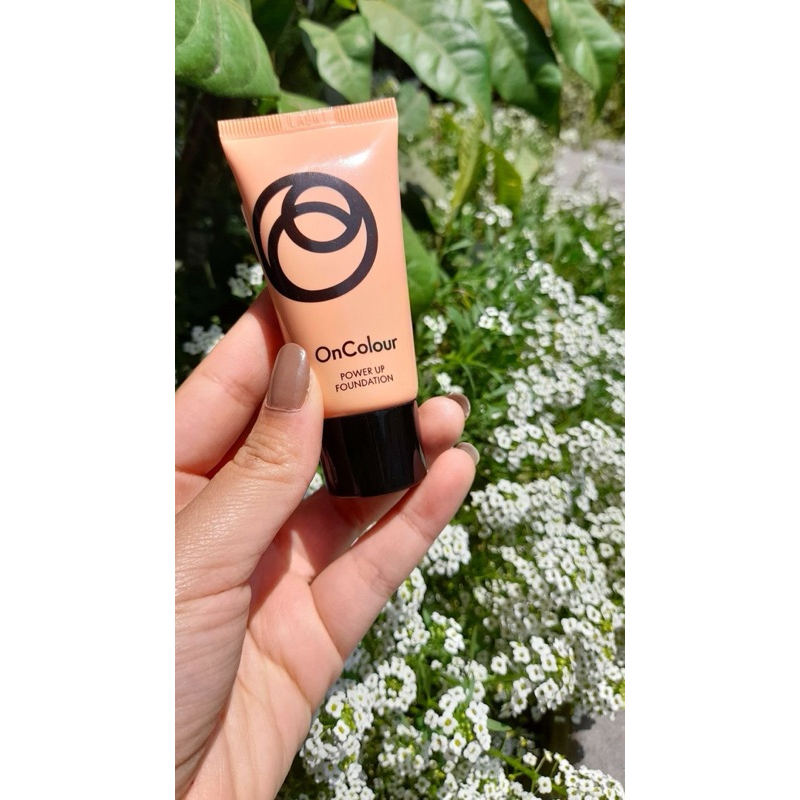 Oncolour Power up Foundation Makeup Alas Bedak Oriflame