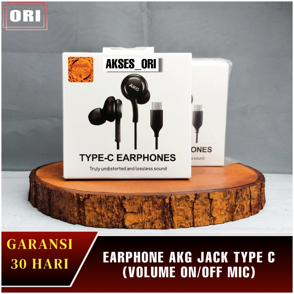 Earphone Samsung Galaxy A34 5g Headset AKG Type C