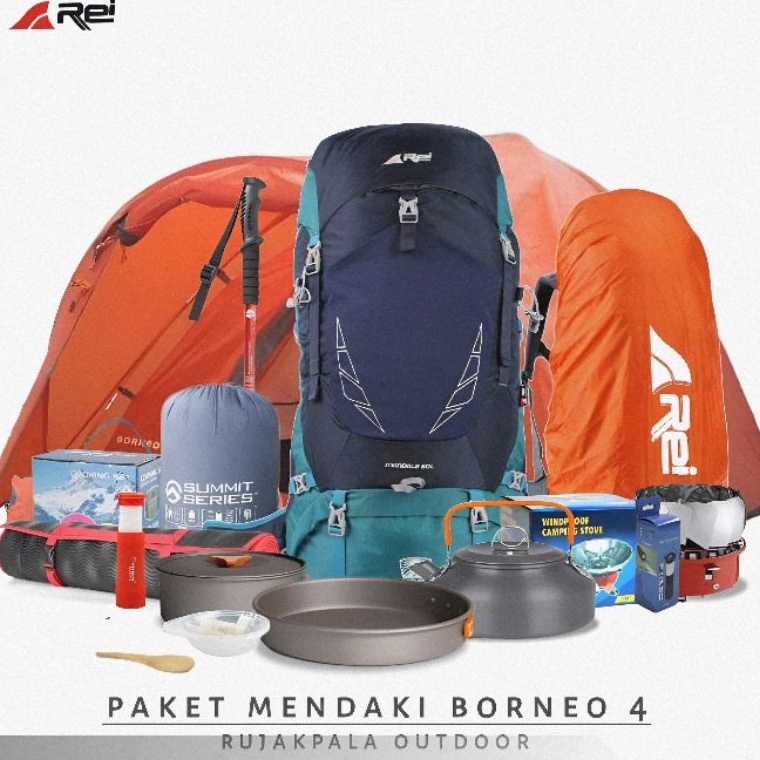 Muraaaahh Paket mendaki gunung carrier arei outdoorgear 6L  paket spesial mendaki  paket camping mur