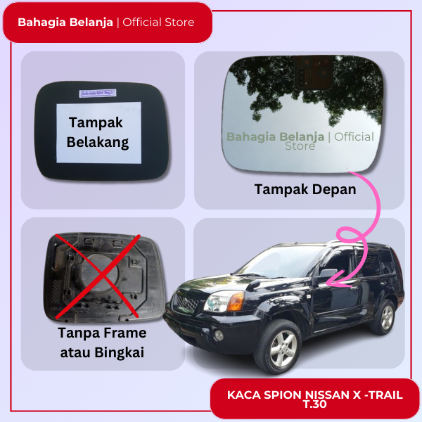 Kaca Spion Nissan XTrail T30 Xtrail T30 X Trail T30 Refill