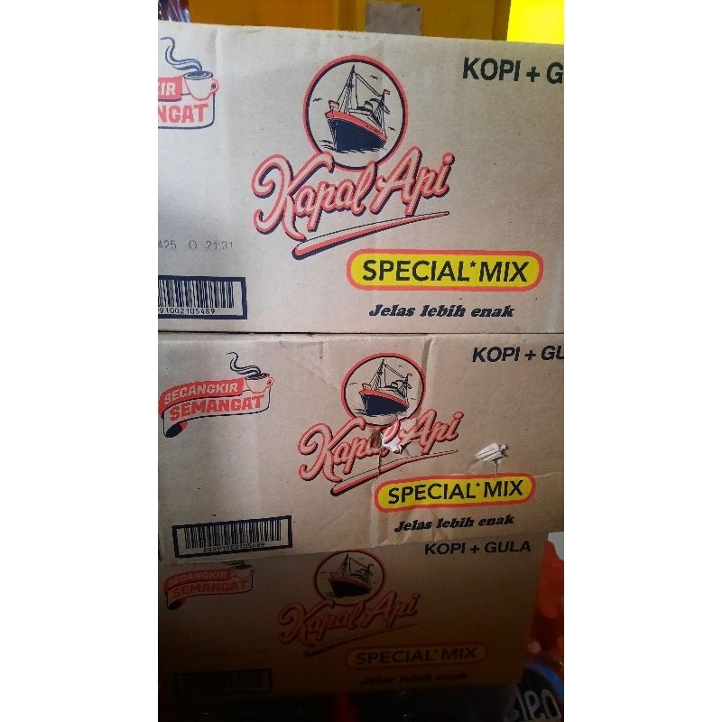 

kapal api spesial mix kemasan pack isi 10