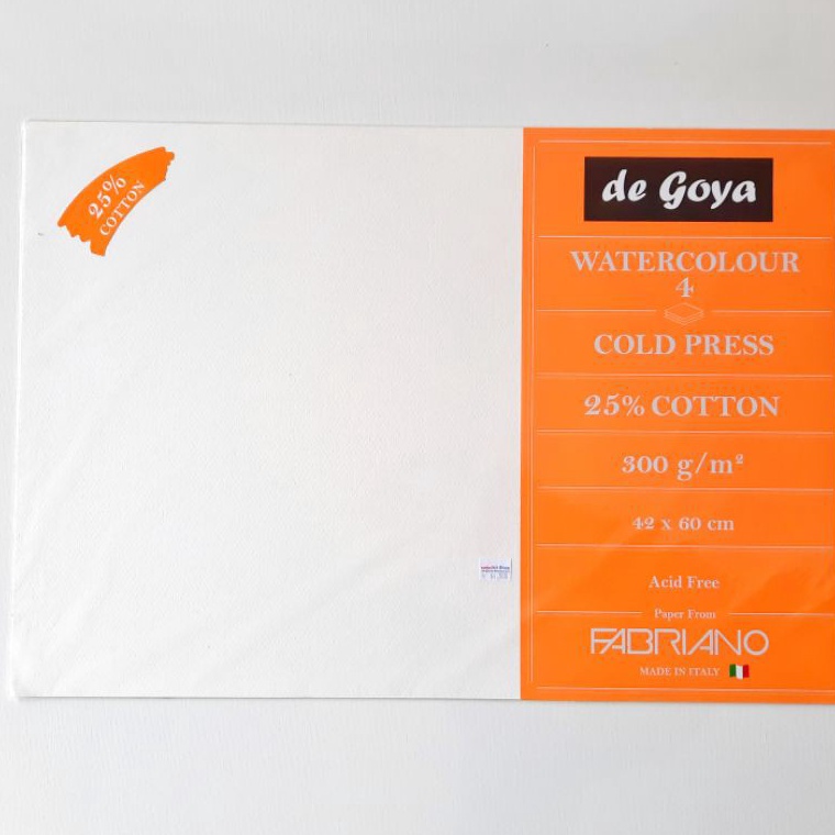 

KODE B73O De Goya Watercolour Paper A2 CP 3gsm 2gsm