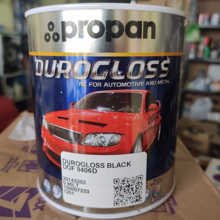 

Inovatif Cat hitam Doff Durogloss cat Black Doff 1kg 1Liter