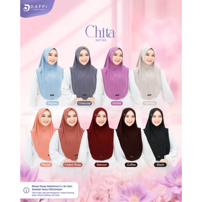 Daily Hijab Chita by Daffi Hijab