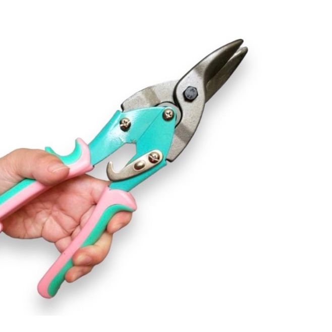 

KODE I17C ATS gunting baja ringan 1inch gunting seng hollow holo 1 INCH