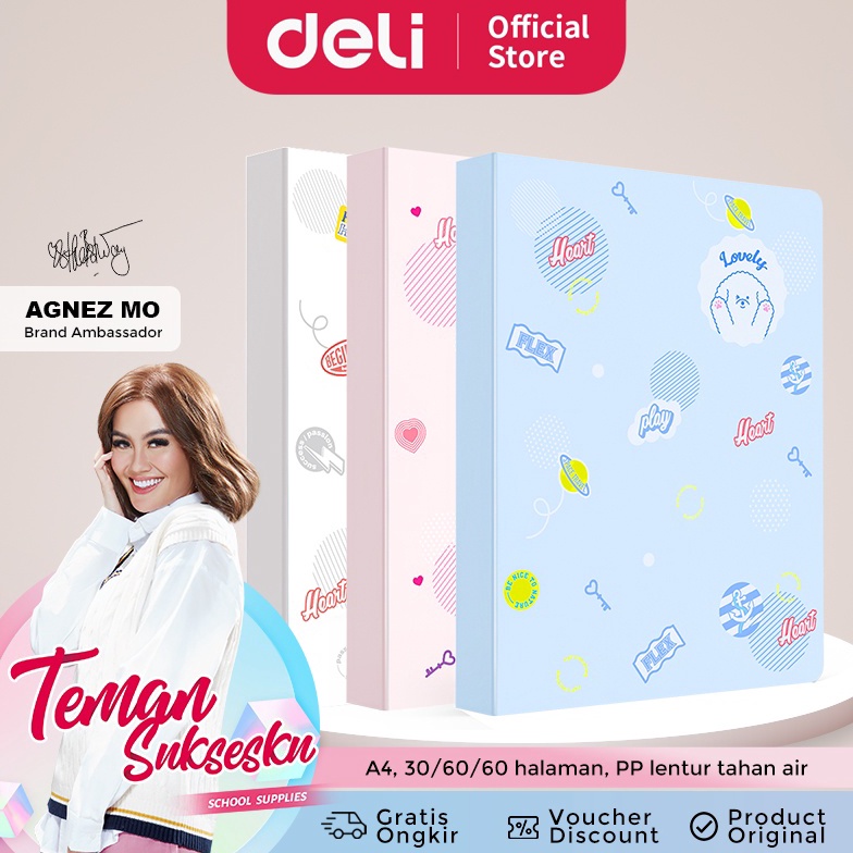 

KODE K6E Deli Display Book Map File Dokumen A4 368 Halaman Warna Pastel 7267X 72495