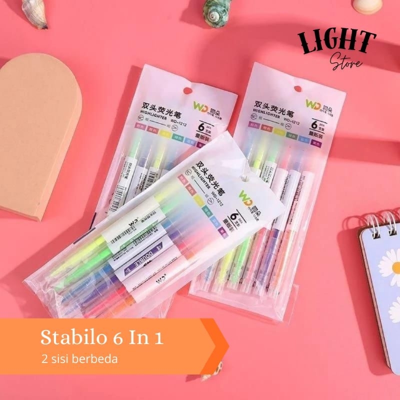

Stabilo 6 in 1 / Highliter 6 in 1