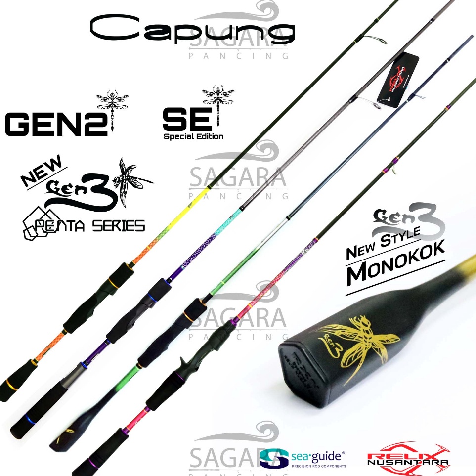 KODE E22H Joran Capung GEN 3 Capung GEN 2 Capung SE Capung 622  662  72  732  762 Joran UL Joran Rel