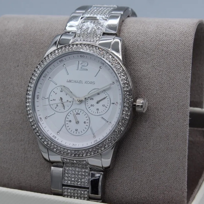 100% ORIGINAL Jam Tangan Wanita Michael Kors MK-7294 / MK7294 Jam Tangan Original - Stainless Steel 