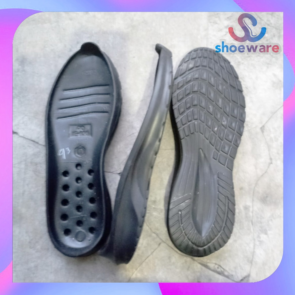 Outsole Sepatu Sneakers Outsol Sport Ringan Speed Triangle Sol