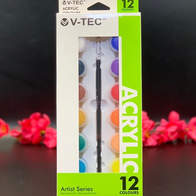 

KODE B96X Cat aklirik VTEC ACRYLIC 12 warna VT512TB