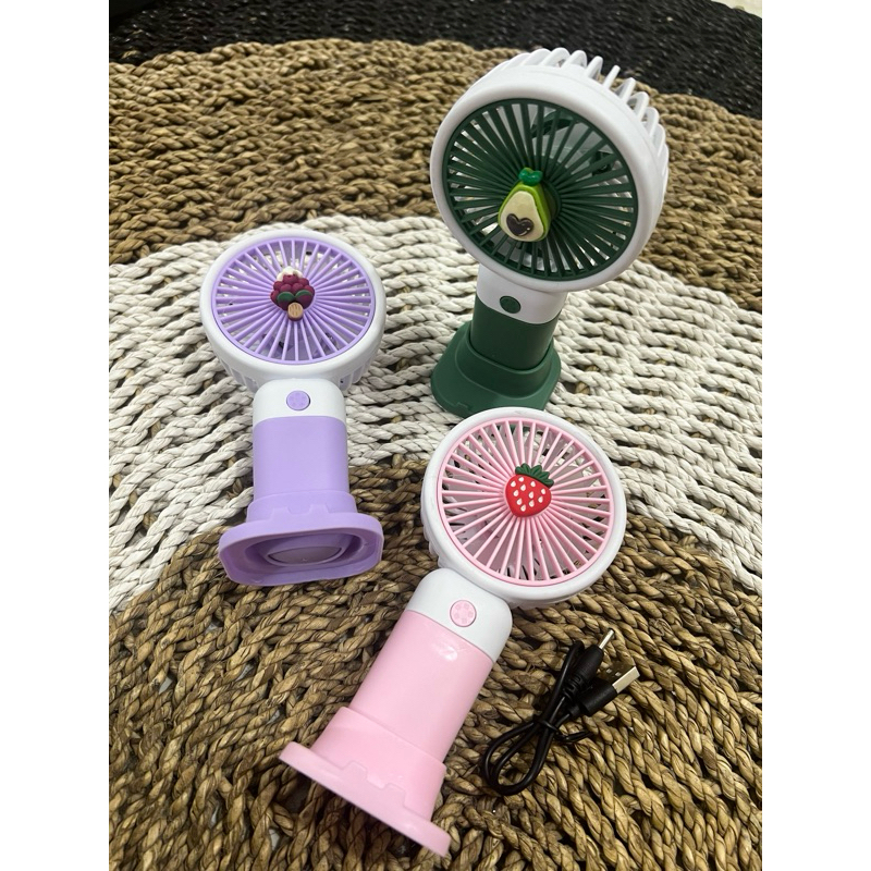 KIPAS MINI BATERAI GENGGAM KIPAS KECIL MEJA USB