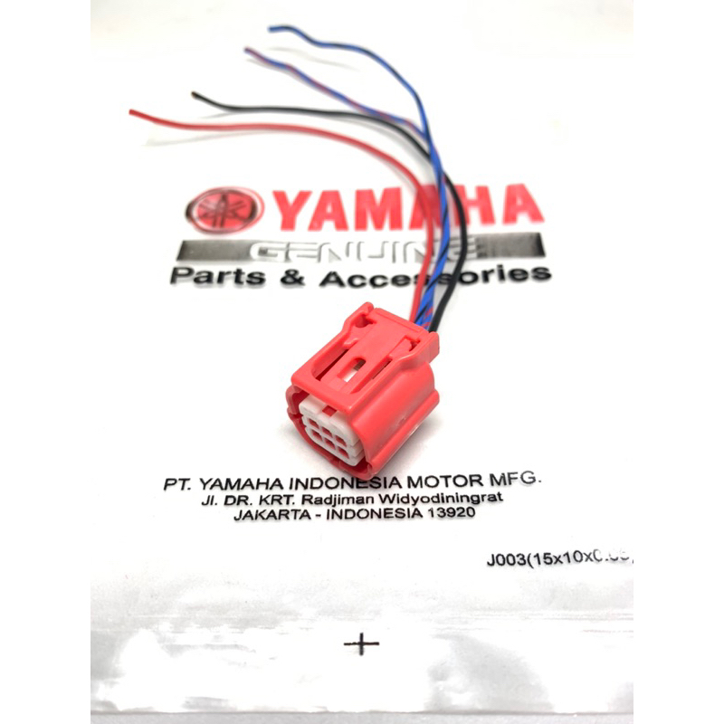 SOKET KABEL CCU COMMUNICATION CONTROL UNIT YAMAHA NEW N MAX PIN 6