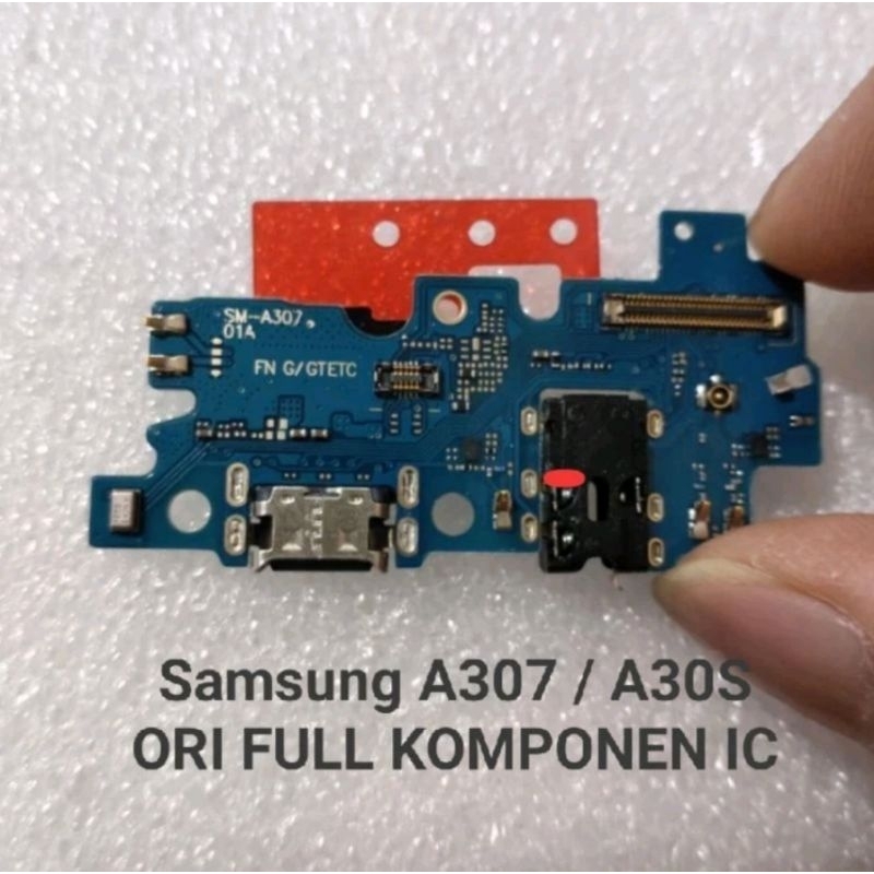 BOARDCAS PAPAN CAS KONEKTOR CAS SAMSUNG A30S A307+IC