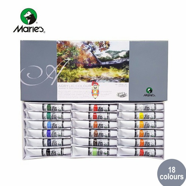 

Buruan Beli Maries Cat ACRYLIC CAT AKRILIK Colour Set Type 818 12ml 18 warna