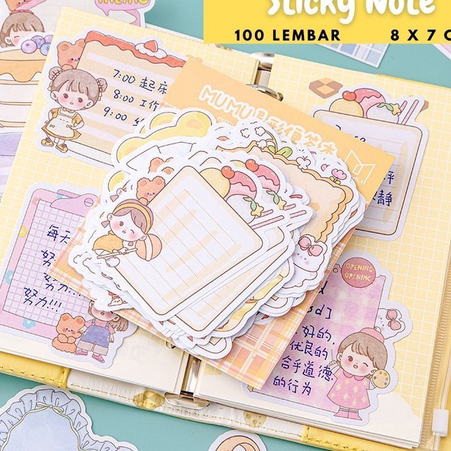 

Inovatif Sticky Note Memo Pad Kes Memo Tempel Note Pad ST39