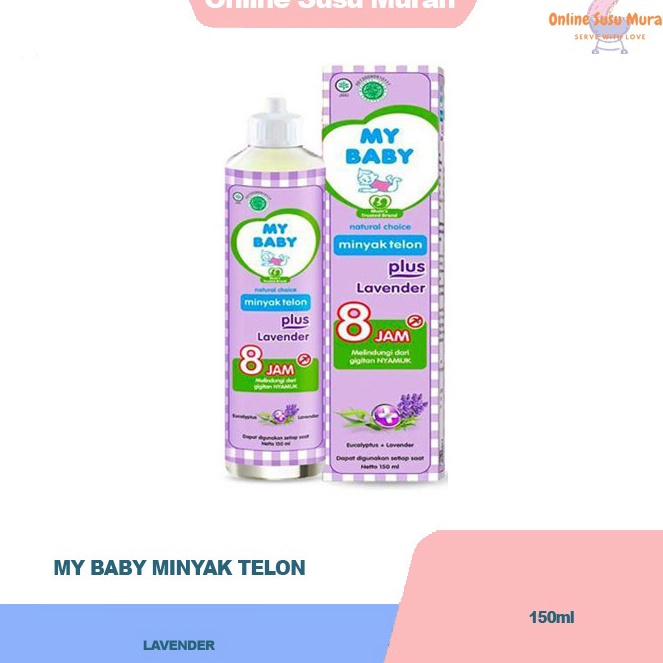 

Terbatas MYBABY TELON PLUS LAVENDER 15ML MY BABY 15 ML