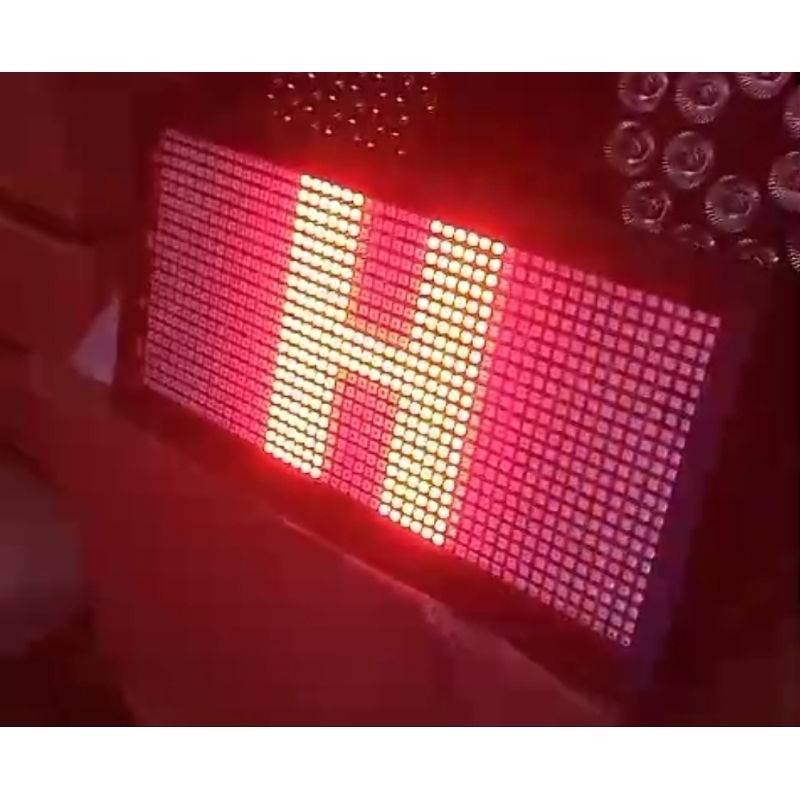 Lampu Strobo terbaru bisa angka dan huruf / LED Strobo RGB Fullcolor DMX 512 ,bisa ikut suara, Bisa 