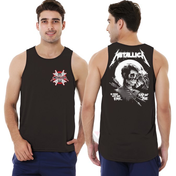 Singlet Distro Pria Keren / Kaos Distro Pria Singlet Keren sablon metal / Baju Singlet Distro / Kaos