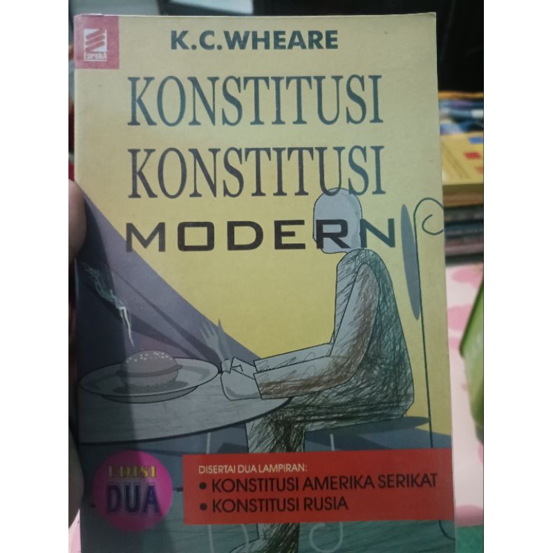 konstitusi konstitusi modern disertai 2 lampiran -konstitusi Amerika Serikat -konstitusi rusia k c w