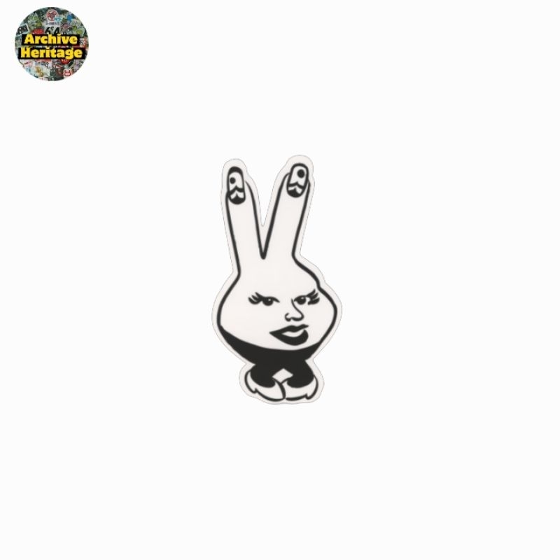 

sticker A NY Thing Peace Sign Woman logo streetwear clothing stiker