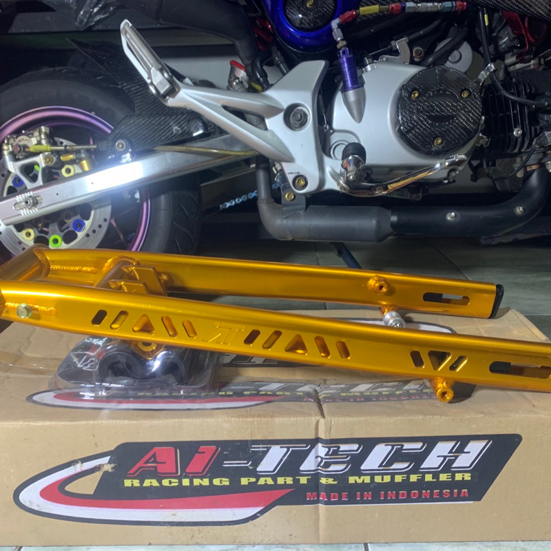 Swing Arm aitech Capit Udang Sasis Aitech Satria Fu 150 Coak