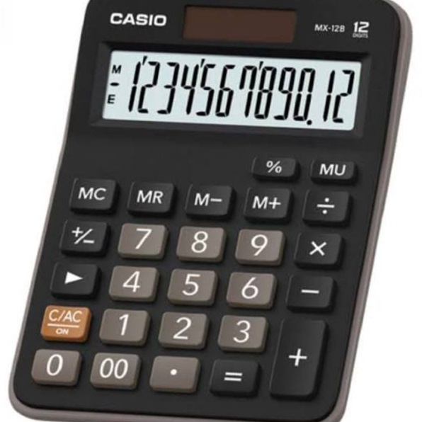 

KALKULATOR DESKTOP CASIO MX12B ORIGINAL GARANSI RESMI CALCULATOR