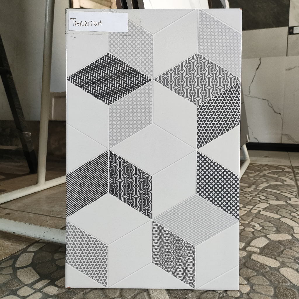 Keramik Dinding 25x40 Uno Titan GY Pare Kediri