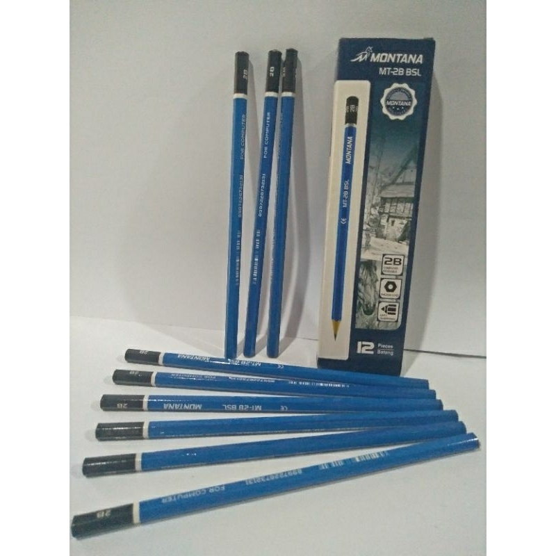 

Pensil 2B Montana MT-2B BSL murah bagus banget 1 lusin