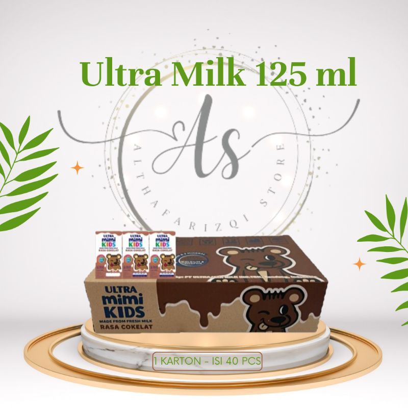 

ULTRA Mimi Kids Susu UHT Cokelat 40 x 125 ml - karton
