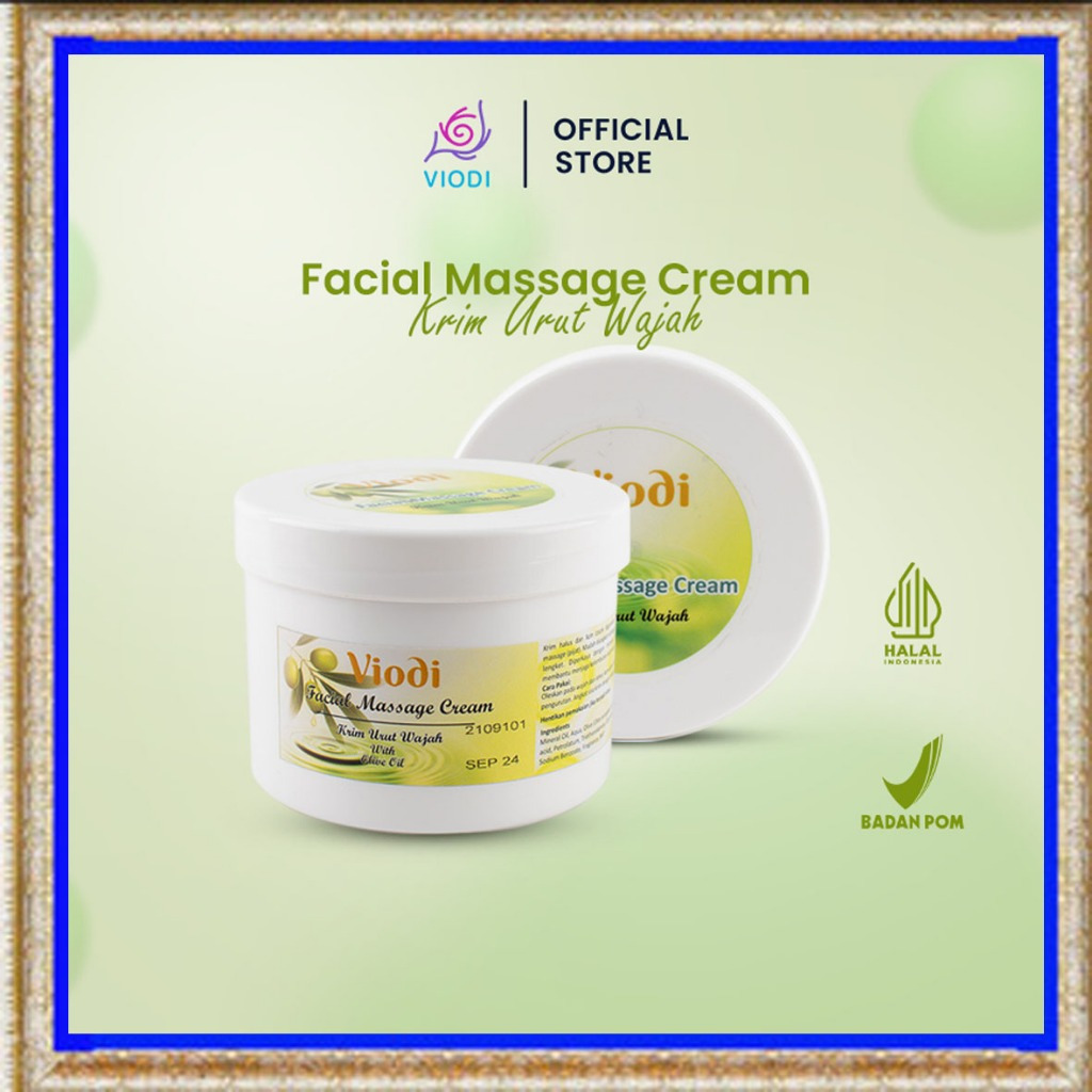 Viodi Facial Massage cream 450g / krim Urut Wajah