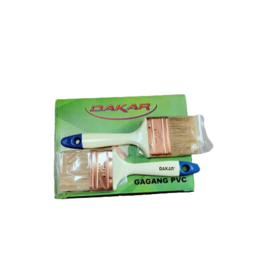 

[ GROSIR 1 KOTAK ISI 12PCS ] KUAS CAT DAKAR GAGANG PVC/KUAS CAT TEMBOKI DAKAR GAGANG PVC/KUAS CAT ..