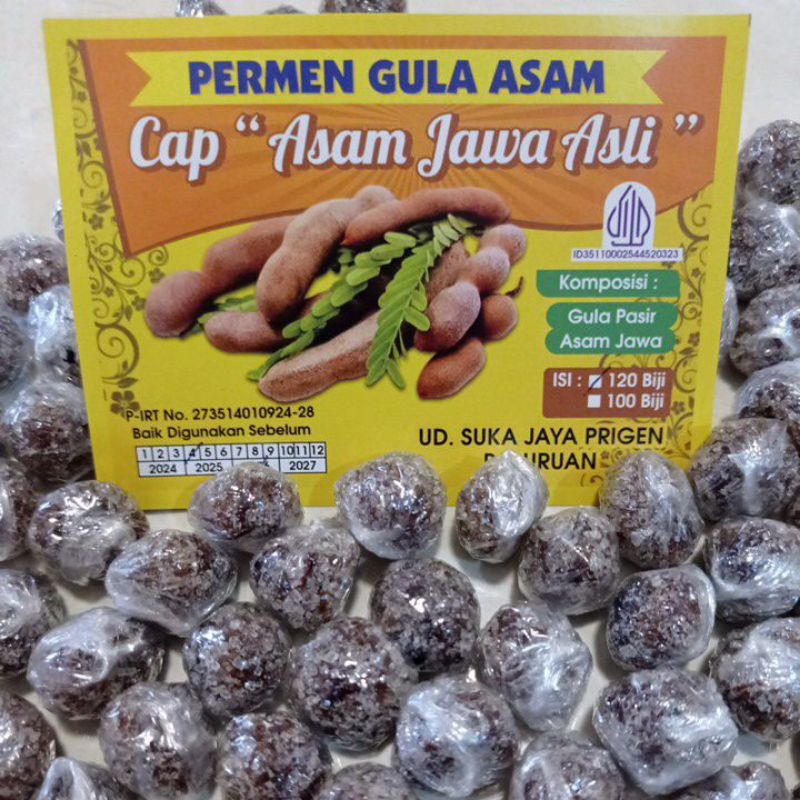 

Permen gula ASEM JAWA ReFiLL isi 100 biji