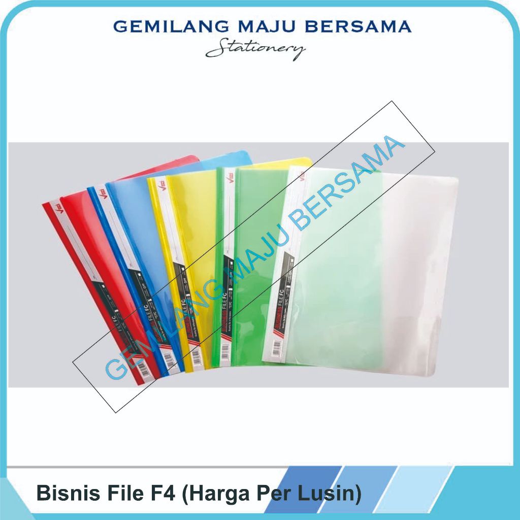

Bisnis File Ukuran F4 (Harga Per Lusin)